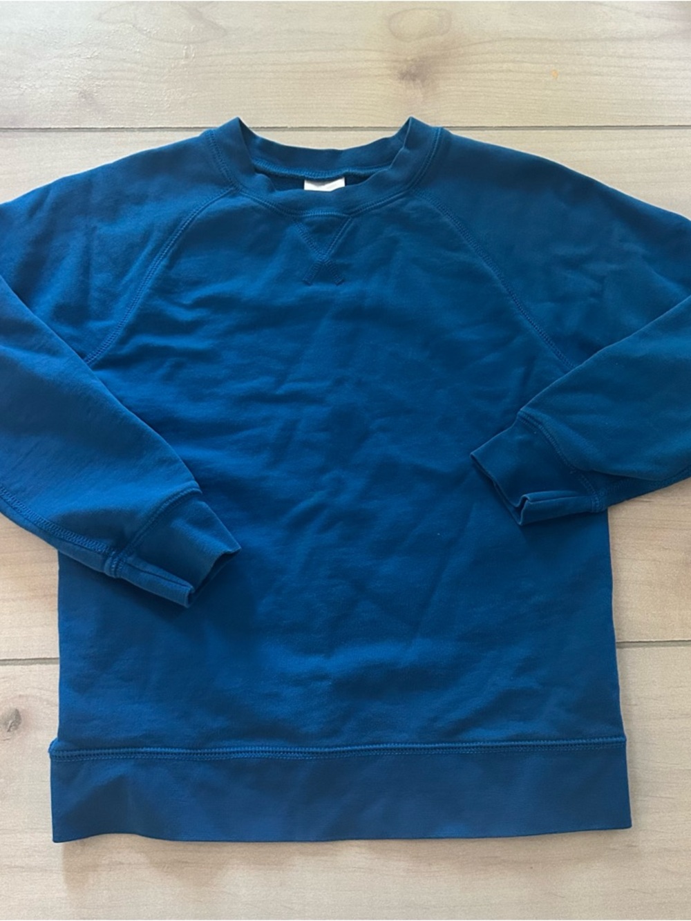 NWOT Hanna Andersson Kids Bright Blue Crewneck Sweatshirt